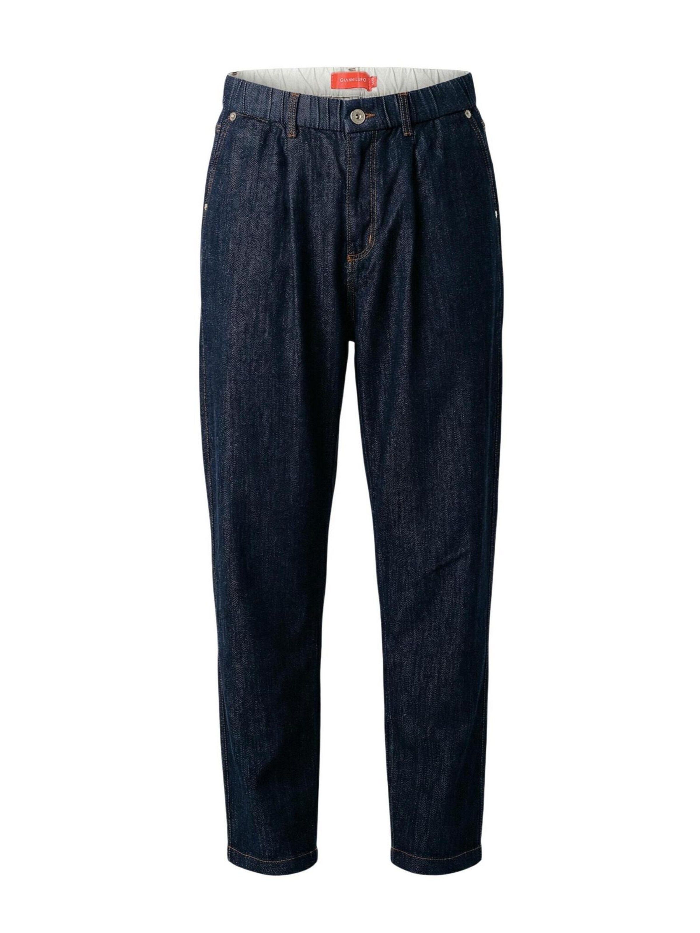Gianni Lupo Regular Broek 'GL5208BD' in Blauw: voorkant