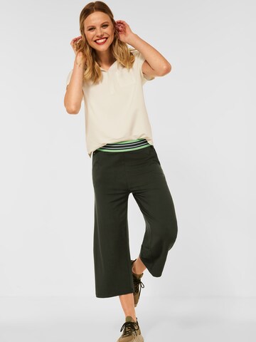 STREET ONE Loose fit Pants in Green