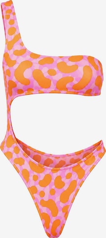 Kalaia - Bikini 'Trikini' en naranja: frente