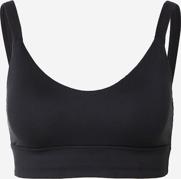 Marika Bustier Sport bh 'ISLE' in Zwart: voorkant