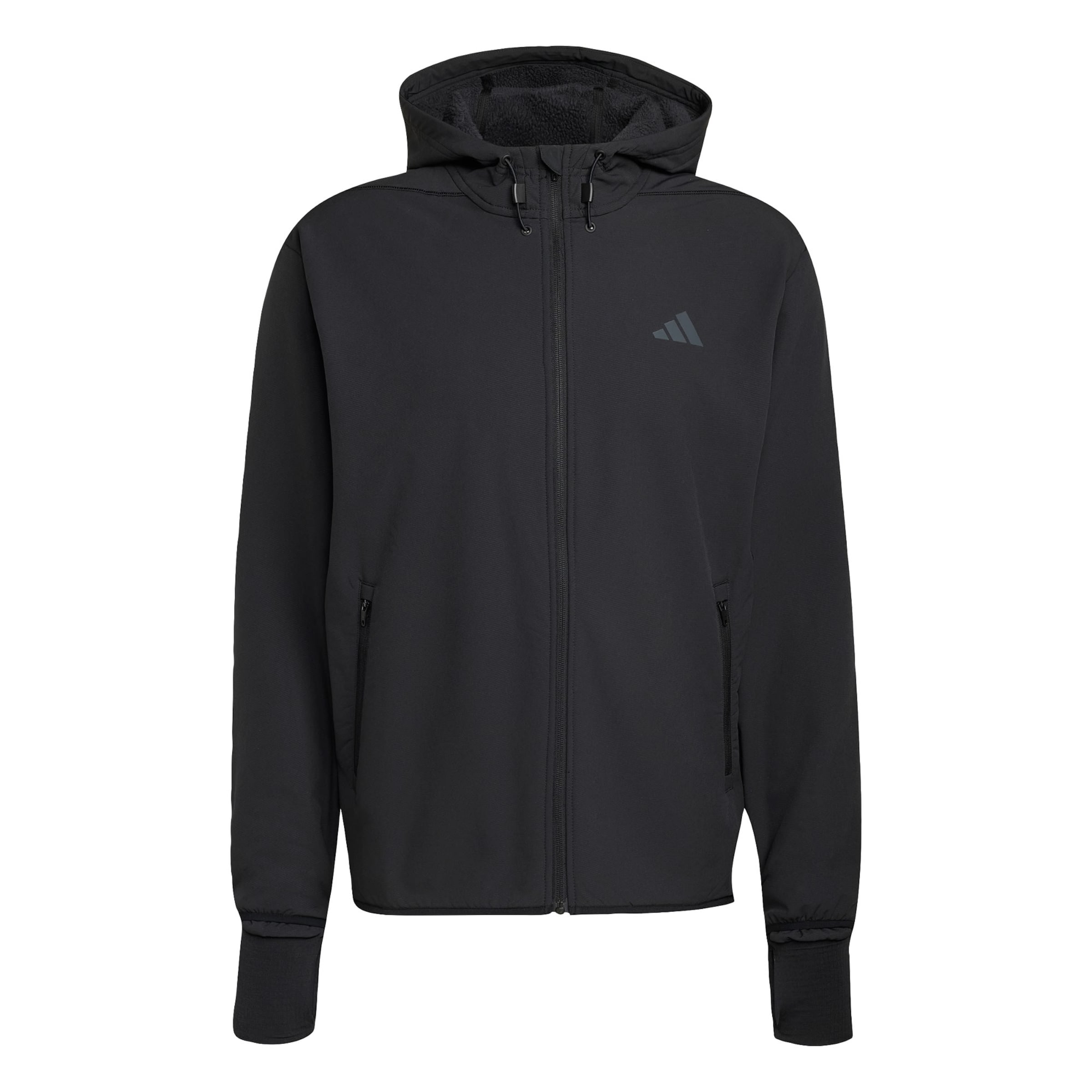Giacca sportiva 'D4T' di ADIDAS PERFORMANCE in nero: frontale