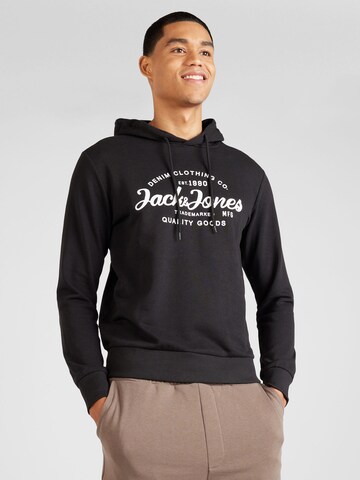 JACK & JONES Sweatshirt 'FOREST' in Black: front