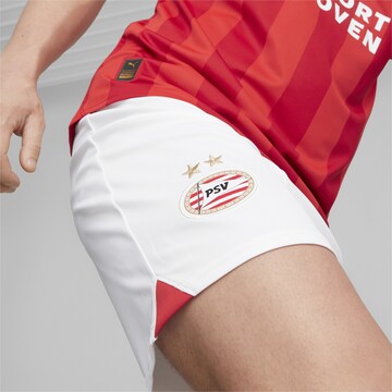 Regular Pantalon de sport 'PSV Eindhoven' PUMA en blanc