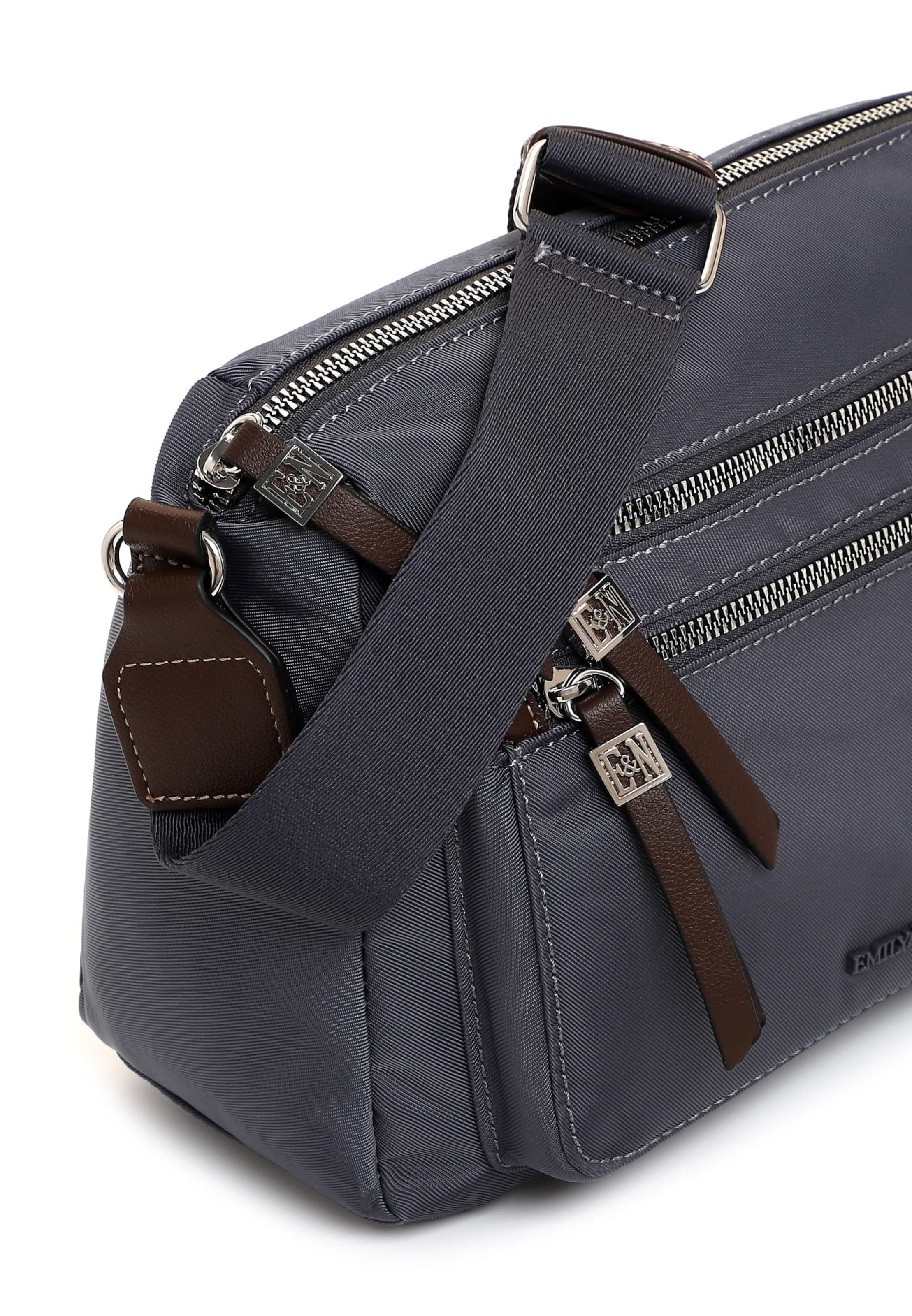 Sac à bandoulière Emily & Noah en gris