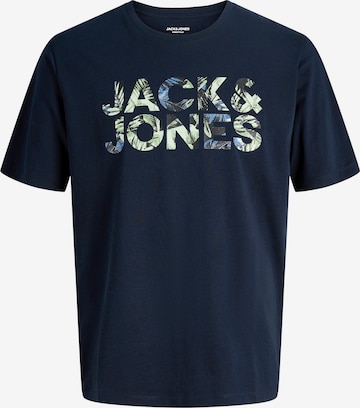 Jack & Jones Junior - Camiseta 'JJEJEFF' en azul: frente