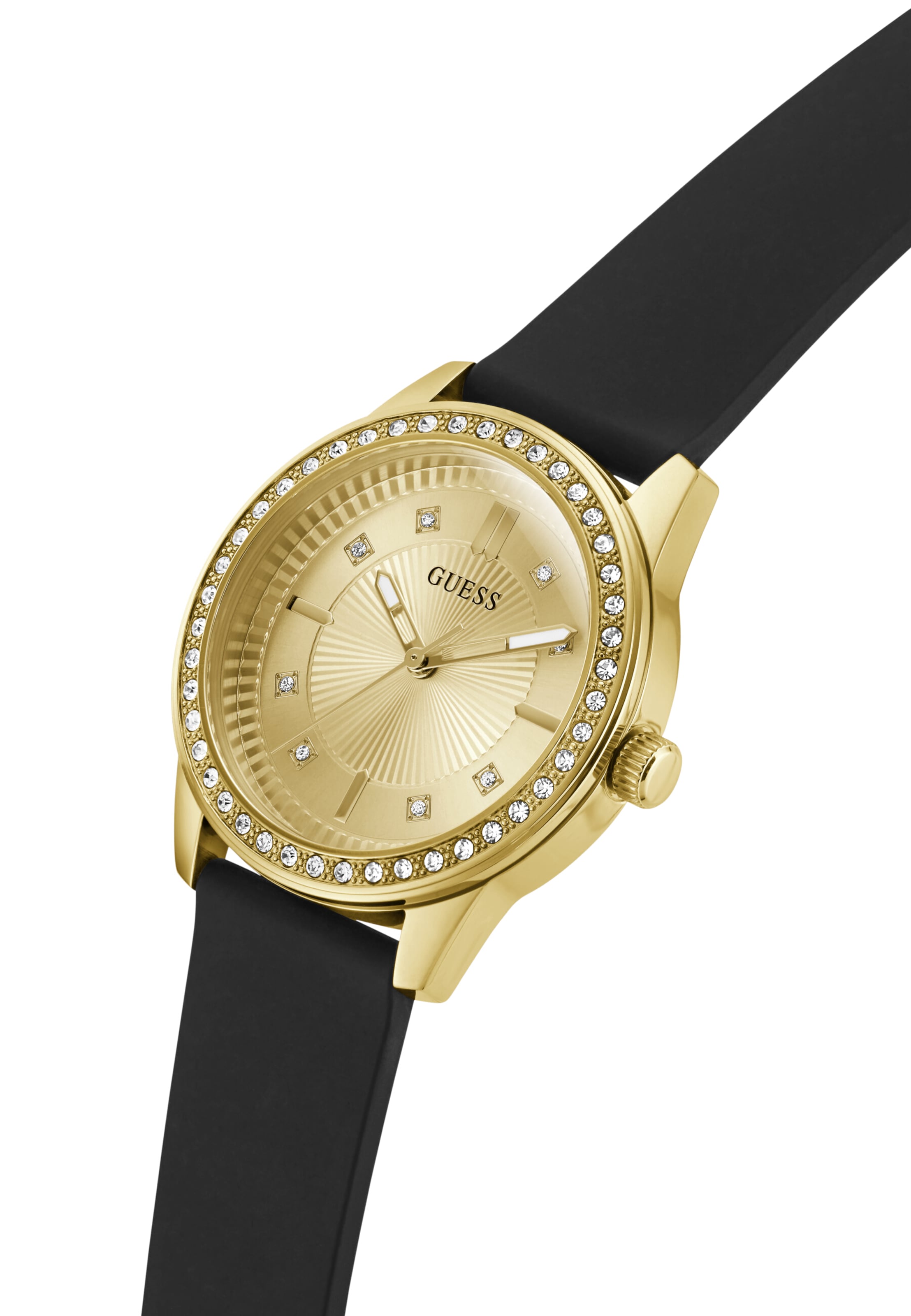 GUESS Analogt ur 'MARGO' i sort