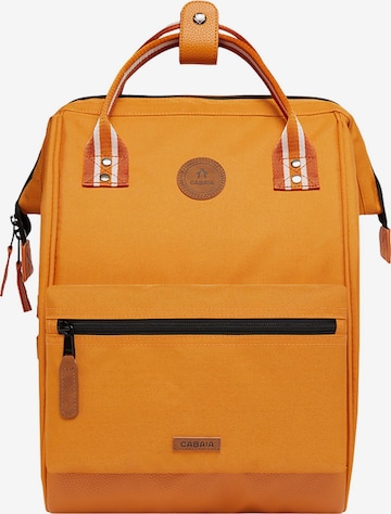 Cabaia - Mochila 'Adventurer' en naranja: frente