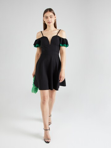 Robe de cocktail 'LASSY' WAL G. en noir