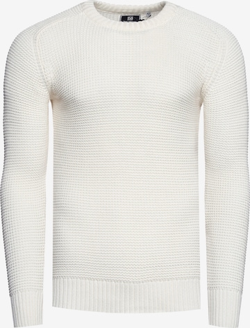 Rusty Neal Sweater in White: front