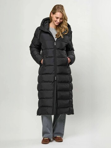 U.S. POLO ASSN. Wintermantel 'UWLisa' in Schwarz: Vorderseite