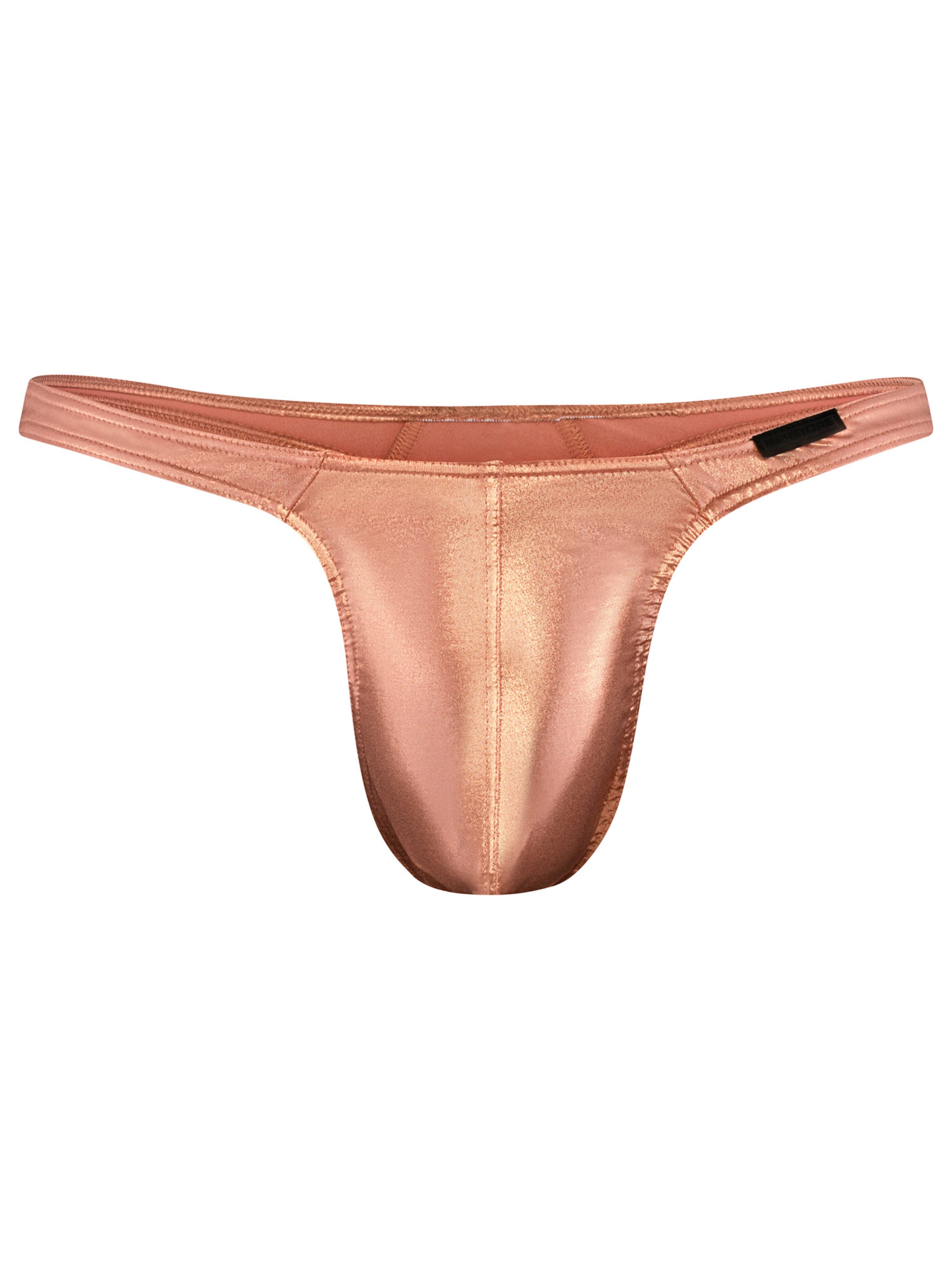 Manstore Panty '  Tower String 2614M' in Orange: front