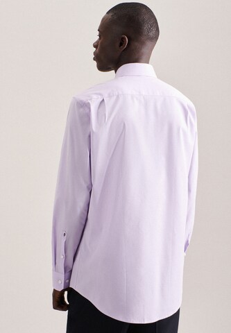 SEIDENSTICKER Regular fit Business shirt in Purple