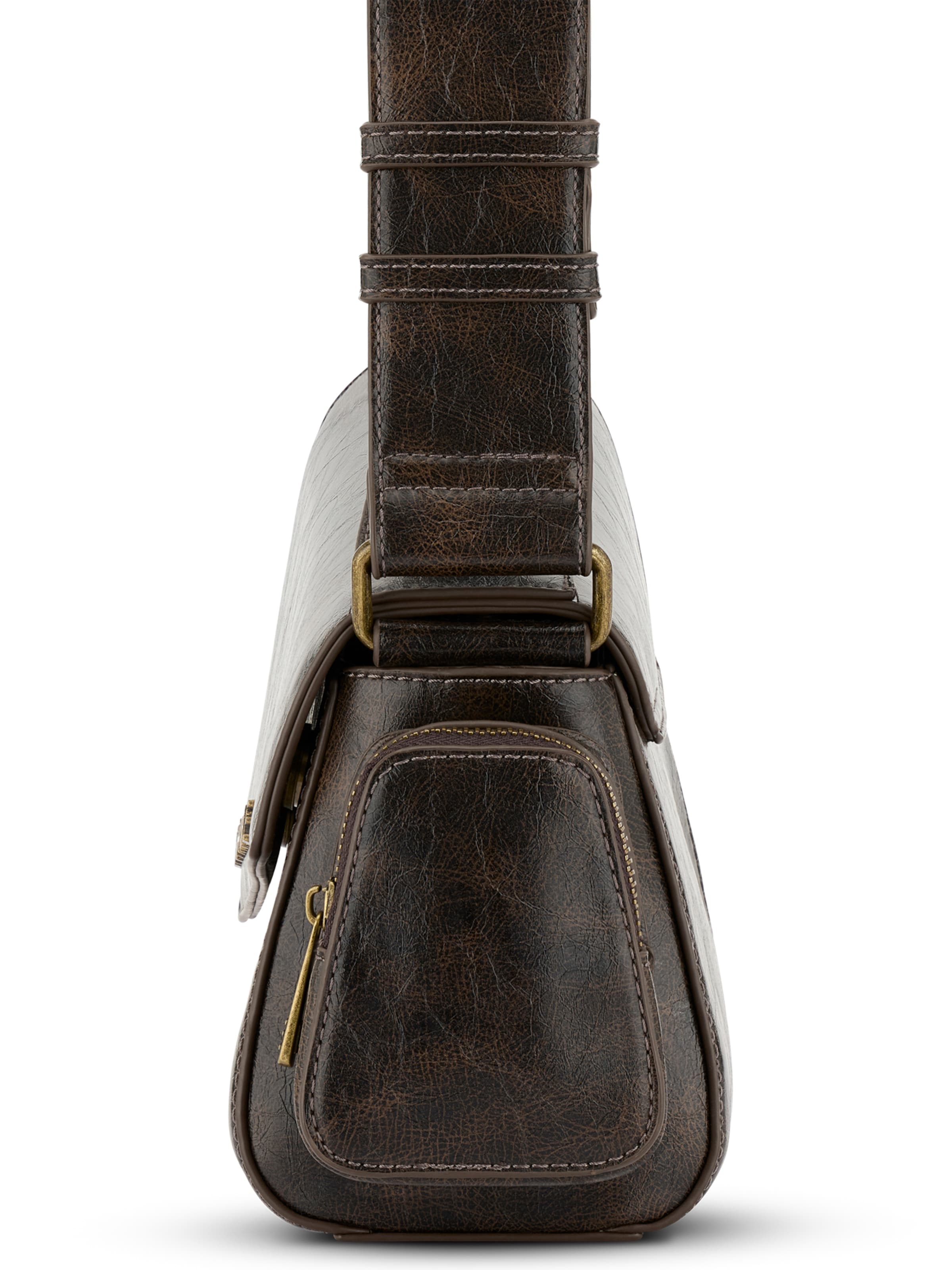 Expatrié Taška přes rameno 'Hunter' – hnědá