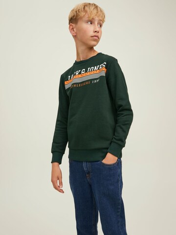 Jack & Jones Junior Sweatshirt in Grün: predná strana