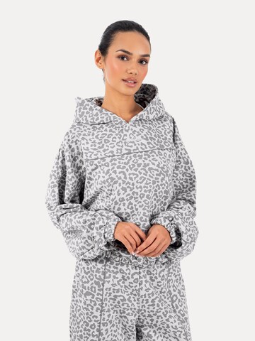 Smilodox Sweatvest in Grijs: voorkant