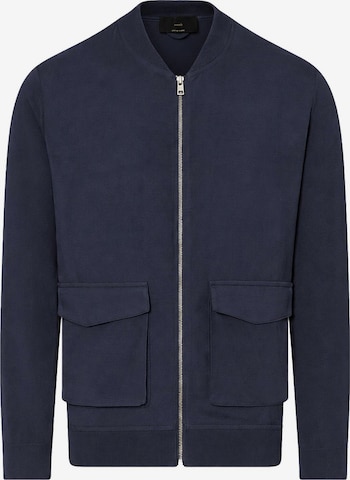 Veste mi-saison 'LIU JO UOMO MAGLIA APERTA M/L Maglieria' Liu Jo en bleu : devant