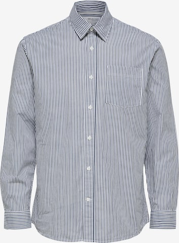 SELECTED HOMME Regular fit Button Up Shirt 'Nicki' in Blue: front