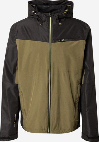 KILLTEC Outdoor jacket 'KOS' in Green: front