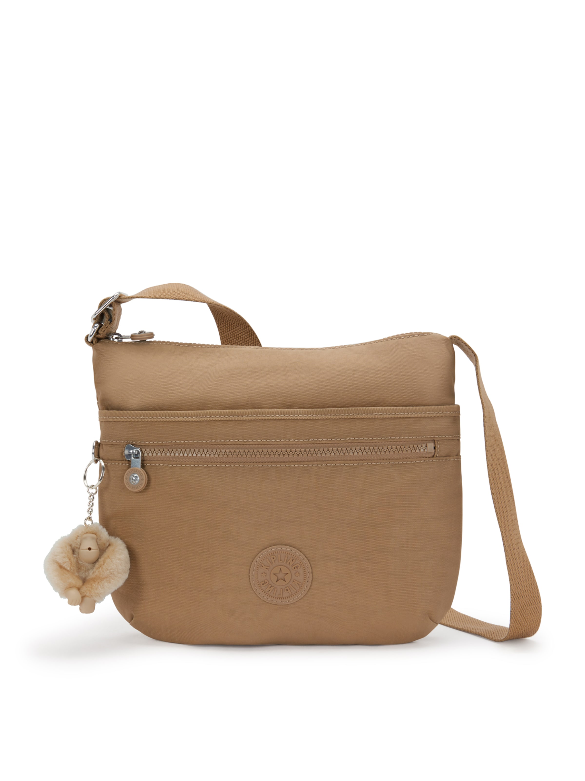 KIPLING Schoudertas &#x27;Arto&#x27; in Grijs: voorkant