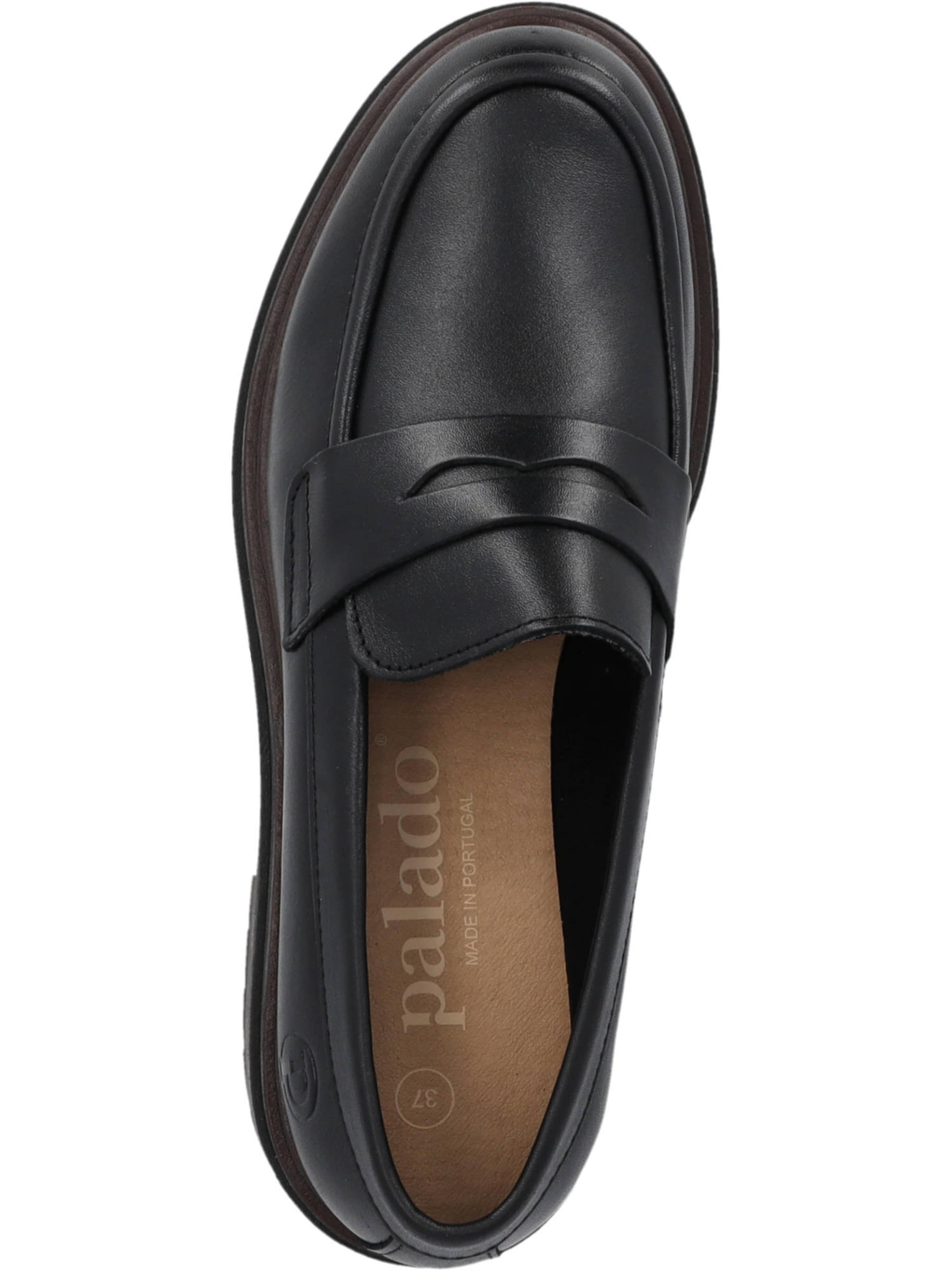 Mocassin 'Ismensia' Palado en noir