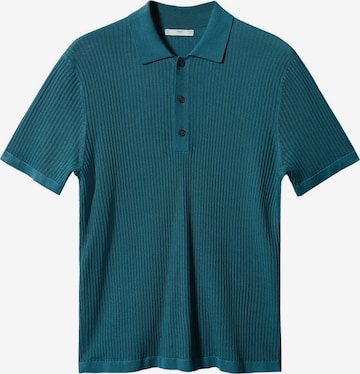 MANGO MAN Shirt 'Talaia' in Groen: voorkant