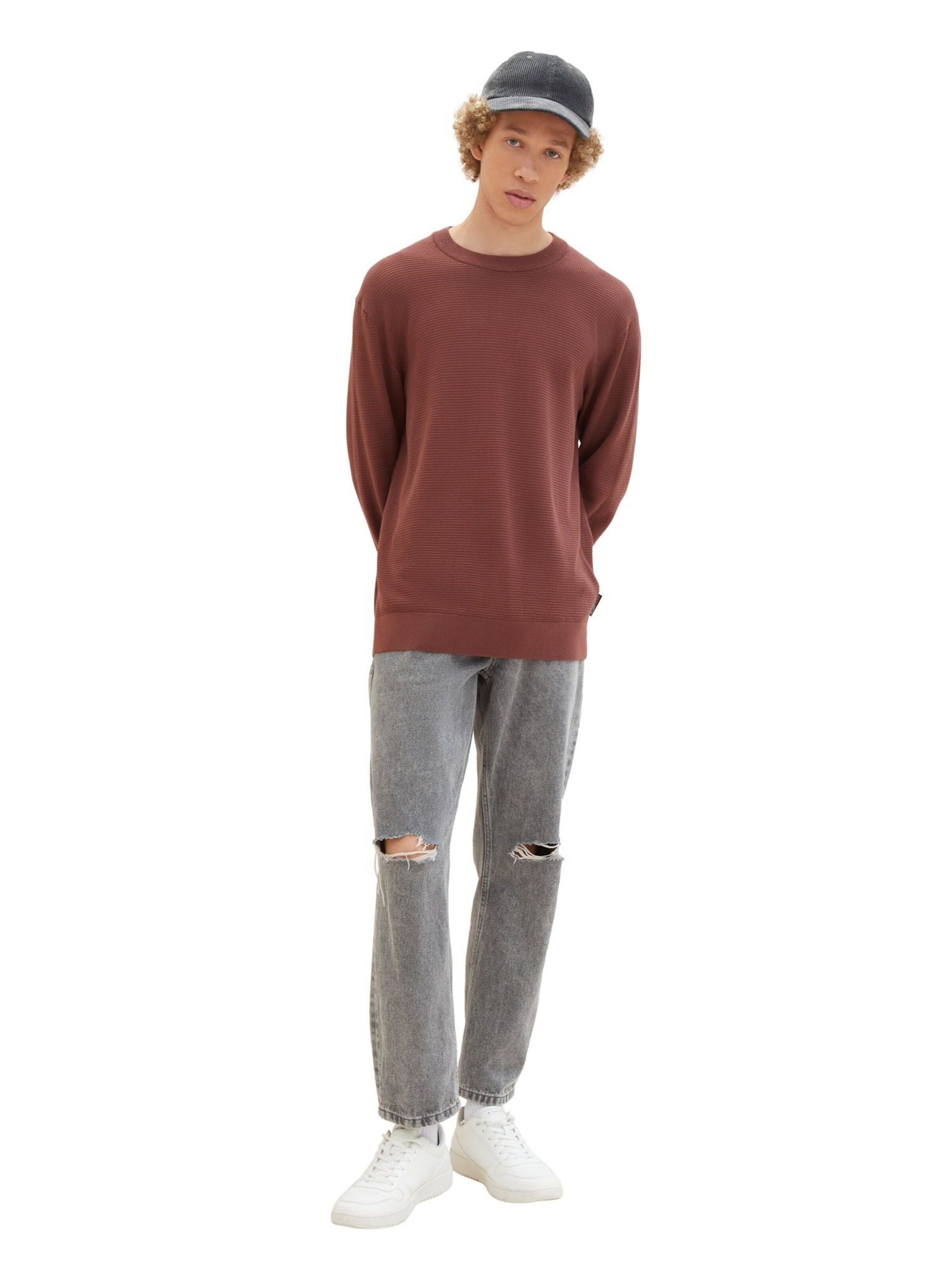 TOM TAILOR Trui in Rood