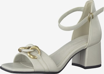 MARCO TOZZI Strap Sandals in Beige: front
