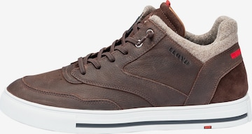 LLOYD Sneaker 'Ellison' in Braun: Vorderseite