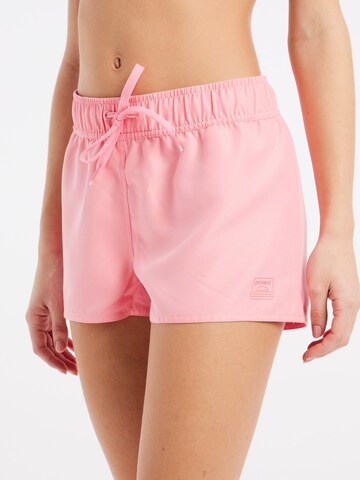 PROTEST Board shorts 'PRTEvi' in Pink