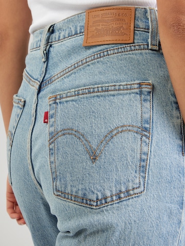 LEVI'S ® Normální Džíny 'Ribcage Straight Ankle Performance Cool' – modrá