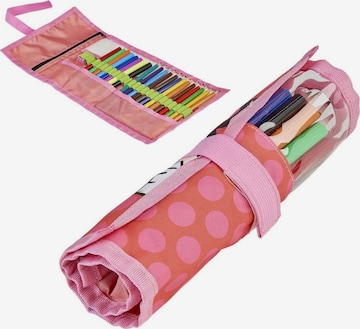 Poche ventrale 'Disney Minnie Mouse Oprol Etui met inhoud' DISNEY en rose : devant