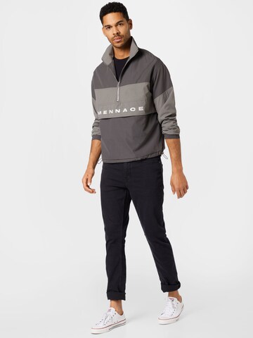 Mennace Between-season jacket in Grey