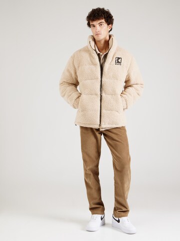 Giacca invernale di Karl Kani in beige
