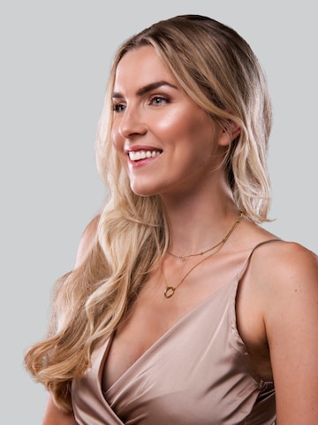 Amberz Ketting 'Livia' in Goud