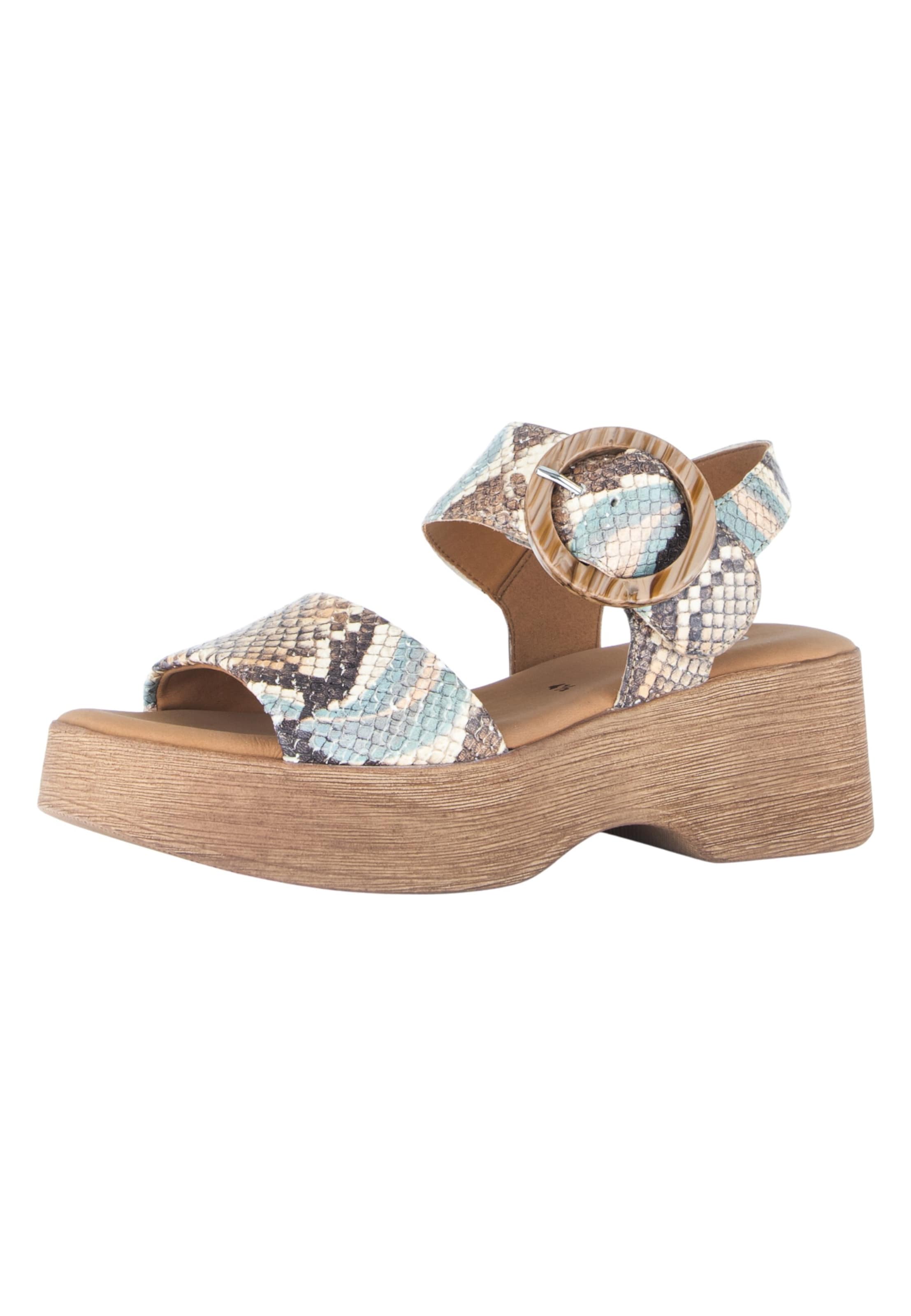 Sandales GABOR en blanc : devant