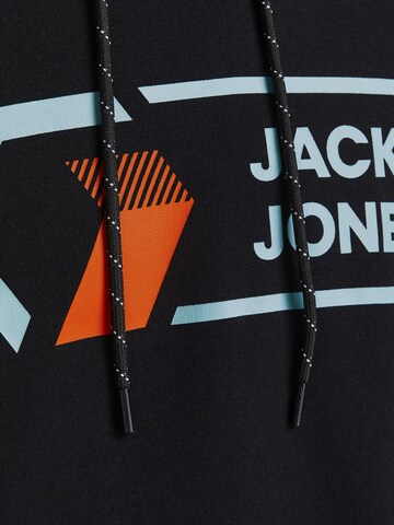 JACK & JONES Sweatshirt 'Logan' in Zwart