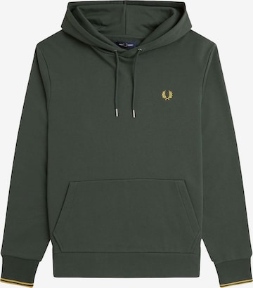 Fred Perry Sweatshirt in Green: front