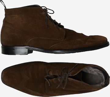 BOSS Black Stiefel 43,5 in Braun: Vorderseite