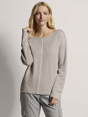 Pull-over MADELEINE en marron : devant