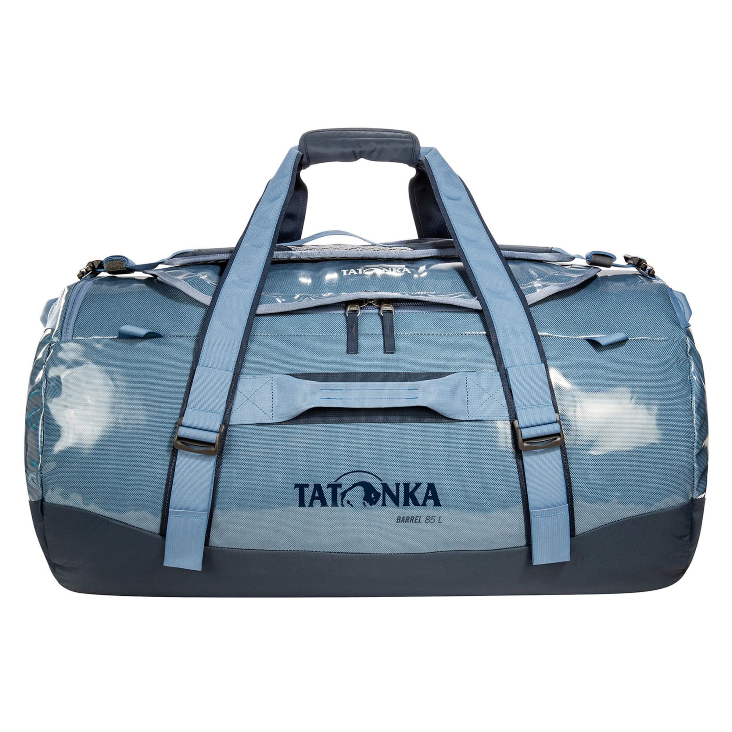 Borsa weekend 'Barrel' di TATONKA in blu: frontale