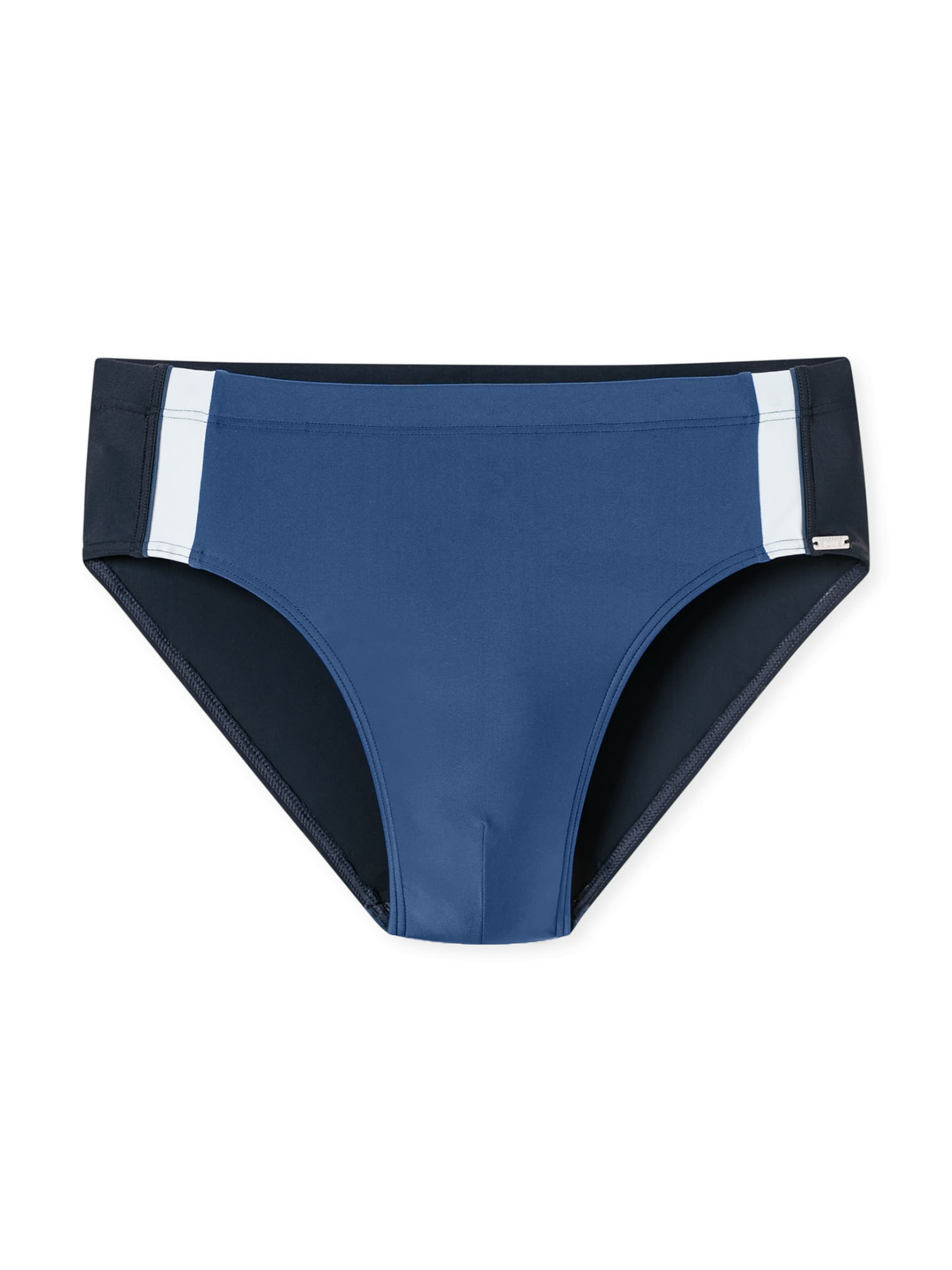 SCHIESSER Bathing trunks ' Ocean Swim ' in Blue: front