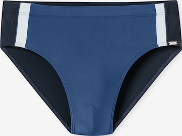 SCHIESSER Bathing trunks ' Ocean Swim ' in Blue: front