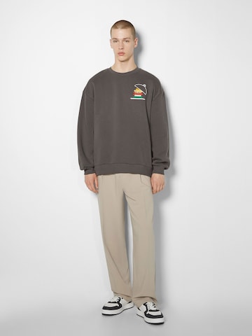 Bershka Sweatshirt in Grijs