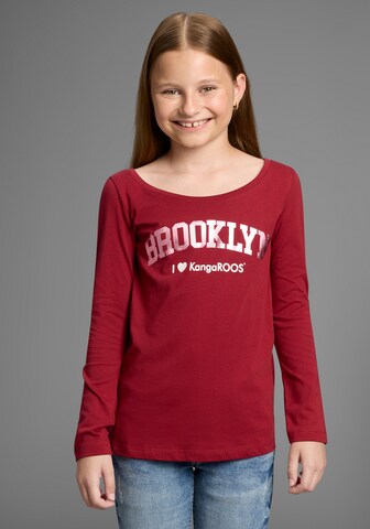 KangaROOS Shirt in Red: front