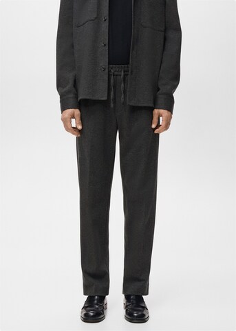 MANGO MAN Regular Pants 'Alcudiaj' in Grey: front