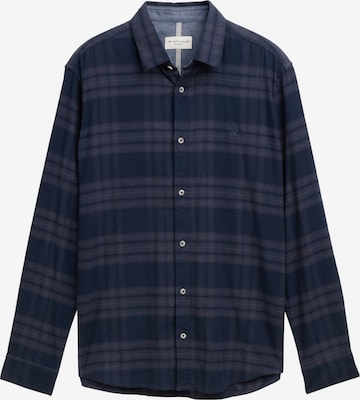 TOM TAILOR Overhemd in Blauw: voorkant