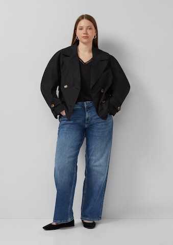 Sweat-shirt QS en noir