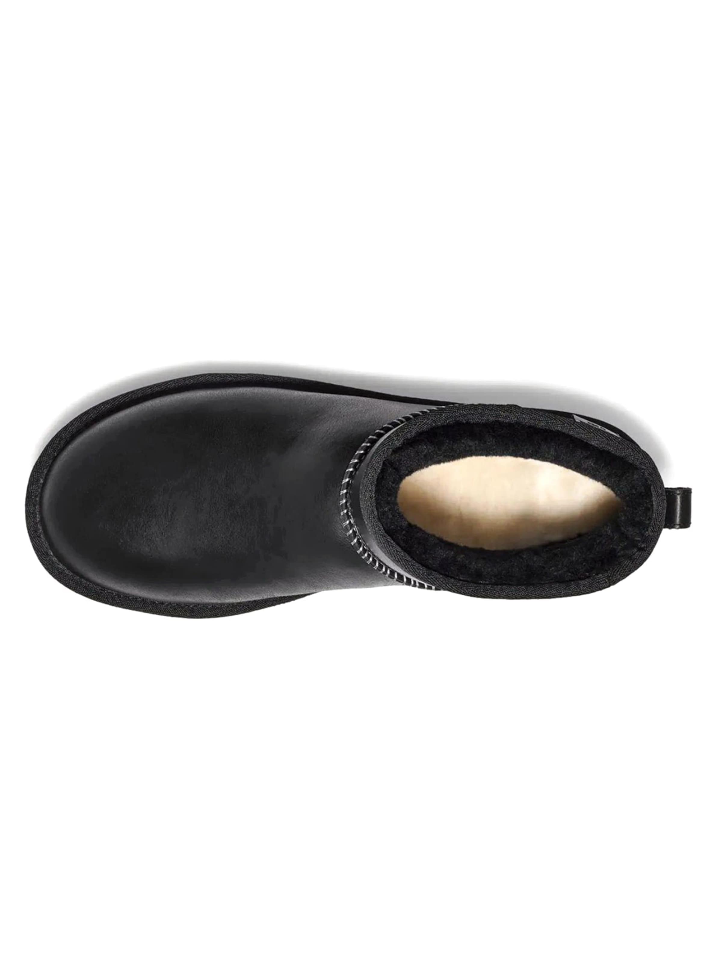 UGG Snørestøvler '® M CLASSIC ULTRA MINI LTHR REGENERATE BLACK' i sort