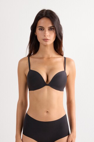 INTIMISSIMI Push-up Bra 'Silvia' in Black: front