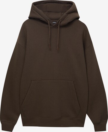 Pull&Bear Sweatshirt in Braun: predná strana